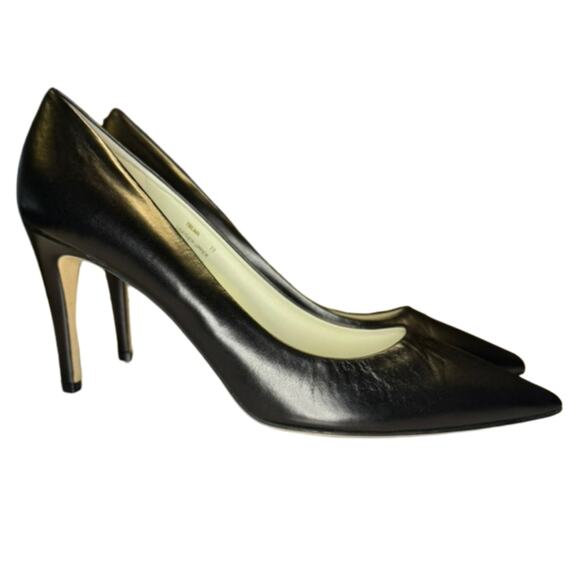 Bruno Magli Telma Pump | Black Leather | Size 10.5 | NEW | Classic Heel - Picture 5 of 10